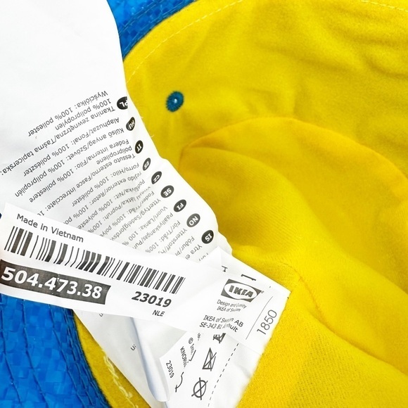 IKEA Limited Edition KNORVA Bucket Hat Blue - Picture 4 of 5